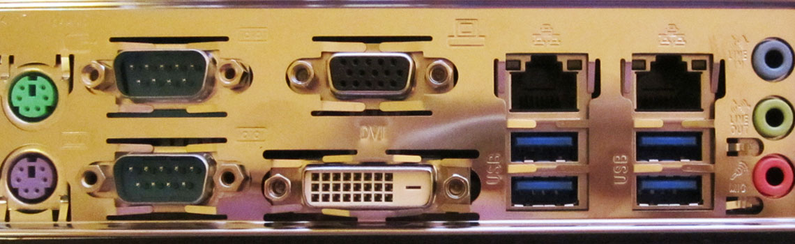 Gigabyte-ITX-Board mit zwei Netzwerkkarten und USB 3.0
